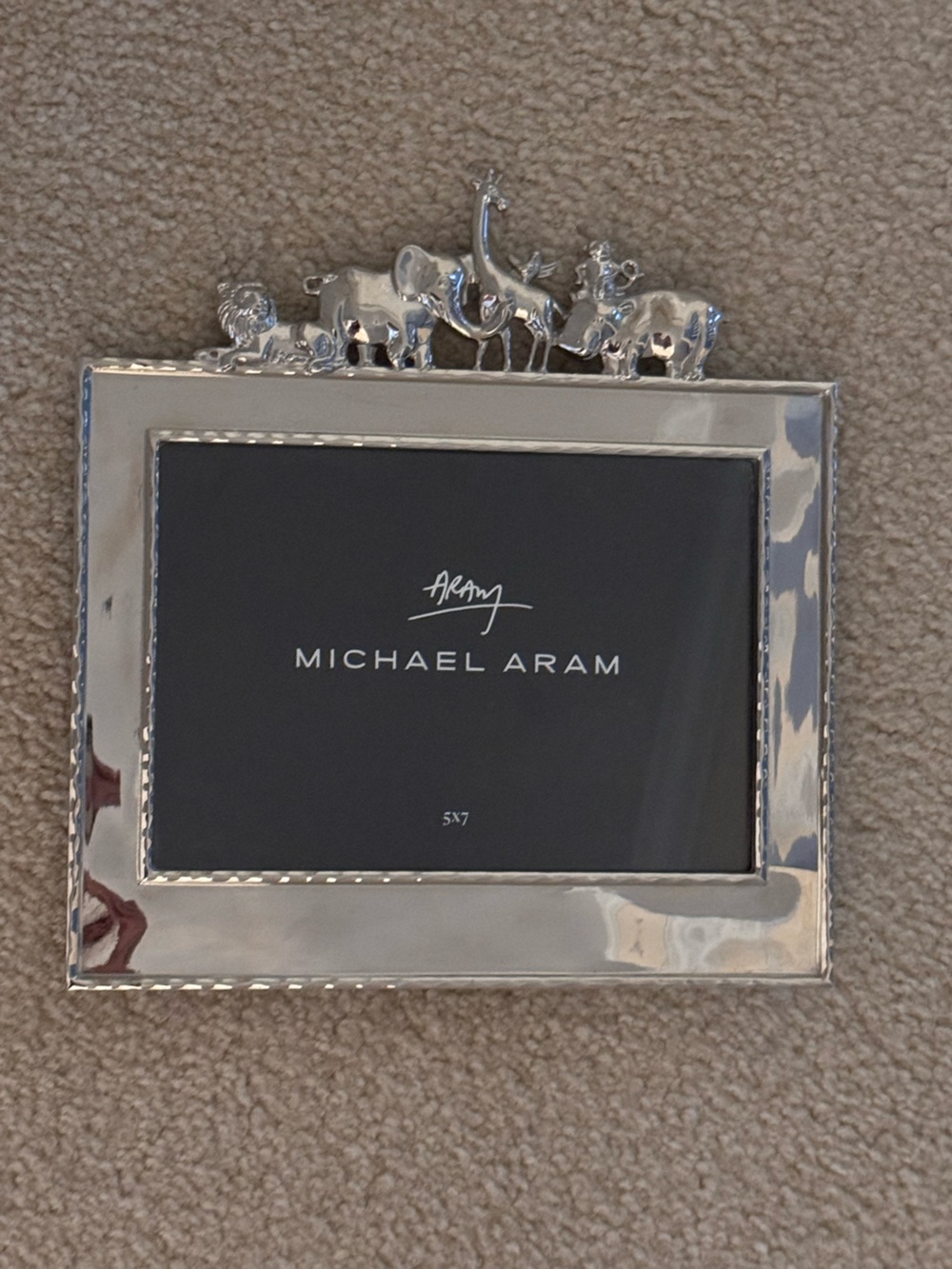 Michael Aram Flights Of Fancy Animals 5 x 7 Frame - NWOT